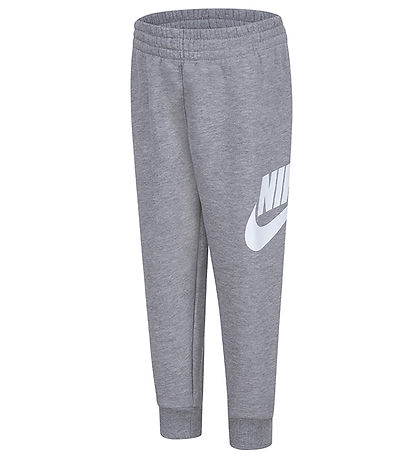 Nike Sweat Set - Grey Melange w. White