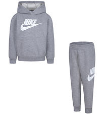Nike 트레이닝복 세트 - 그레이 멜란지 포함 화이트