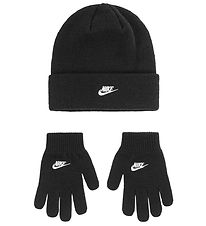 Nike Beanie/Gloves - Knitted - Black