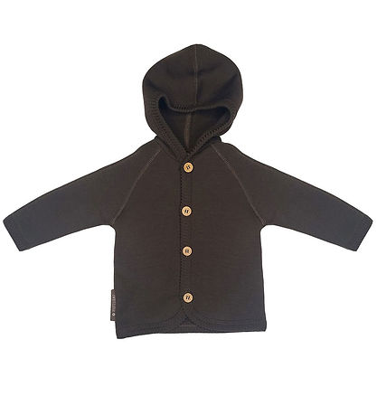 Smallstuff Cardigan - Wool - Brown