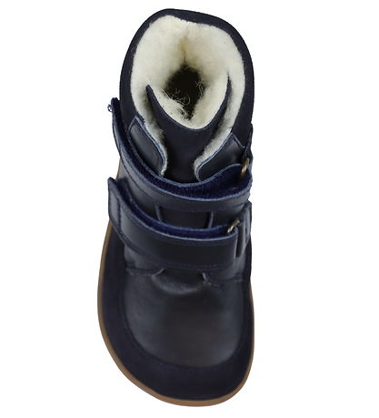 Bundgaard Vintersko - Basilikum Strap Mini II - Tex - Navy
