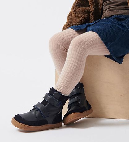 Bundgaard Vintersko - Basilikum Strap Mini II - Tex - Navy