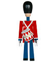 Kay Bojesen Wooden figure - Drummer - 21 cm - Little - Red/Blue