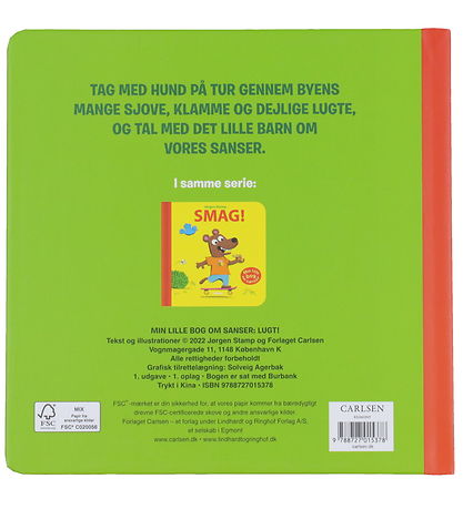 Forlaget Carlsen Book - Smell! - My Little Book About Senses - D