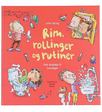 Forlaget Carlsen Boek - Rijmpjes, raadsels en routines - Deens
