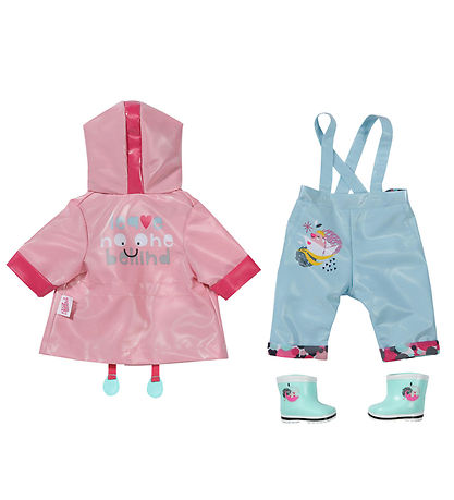 Baby Born Doll Clothes - Deluxe - Rainwear set