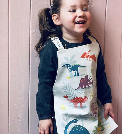 ThreadBear Apron - Dinosaur Friends