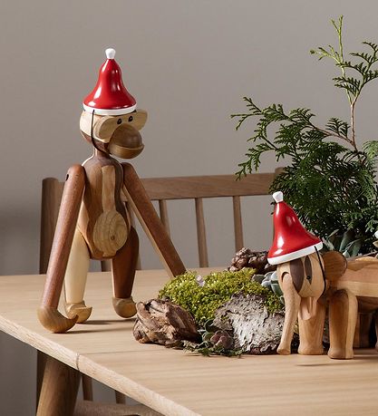 Kay Bojesen Wooden figure - Christmas Hat - 8 cm - Medium - Red/