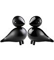 Kay Bojesen WoodToy Figurine - Turtelduer - 9 cm - Black