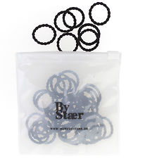 By Stær Mini Elastic Hair Bands - 50 pcs - Mix 16 - Black