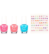 Souza Nagellack - 3er-Pack m. Aufkleber - Elfen