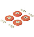 MODU 4x Foam Wheels - 4-Pack - Burnt Orange/Dusty Green