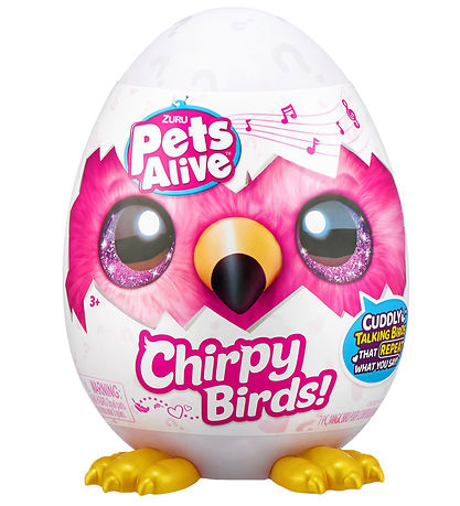 Pets Alive Egg - 24 cm - Chirpy Birds