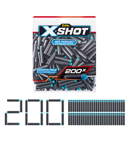 X-SHOT Foam arrows - 200 pcs - Refill Pack