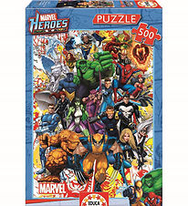 Educa Pussel - Marvel Hjältar - 48x34 cm - 500 Delar