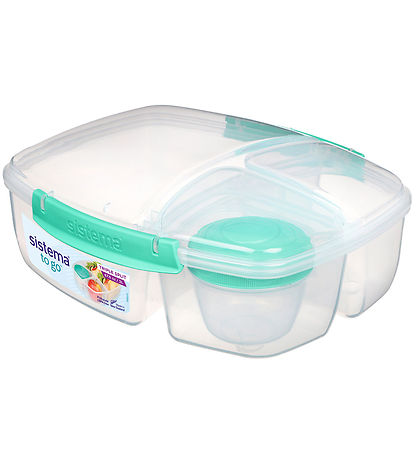 Sistema Nestisbox M. Gámur - Þrífaldur hádegisverður - 2 L - Græ