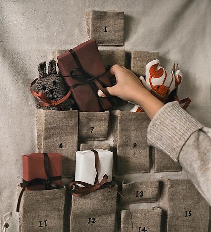 ferm Living Weihnachtskalender - Kiefer - Maxi - Natural