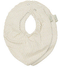 Cam Cam Teething Bib - 2-Pack - Classic+ Stripes Camel