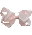 Little Wonders 머리 리본 - 8cm - 파우더 핑크