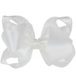 Little Wonders 머리 리본 - 8cm - 흰색