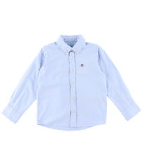 GANT Skjorte - Shield Oxford - Capri Blue