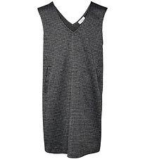 Vero Moda Girl Kjóll - VmLiva - Grátt M. Köflótt