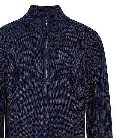 Grunt Blouse - Knitted - Durbuy - Navy
