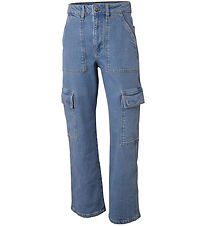 Hound Jeans - Farmur - Breiður - Blue Denim