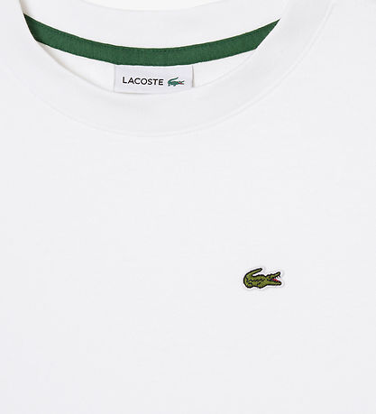 Lacoste Stuttermabolur - Hvítt