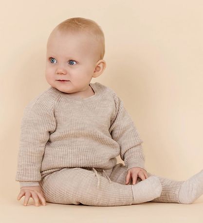 Copenhagen Colors Blouse - Wool - Pale Cream Melange