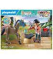 Playmobil Horses Of Waterfall - Farrier... - 71357 - 15 Parts