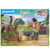 Playmobil Horses Of Waterfall - Farrier... - 71357 - 15 Parts