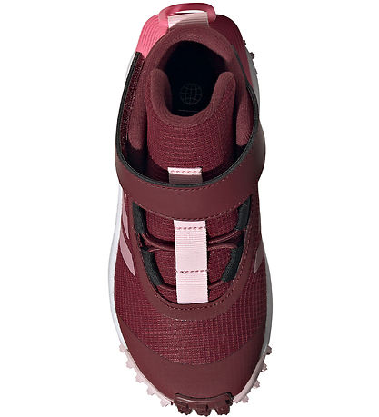 adidas Performance Stígvél - Fortatrail EL K - Bordeaux/Bleikt