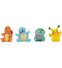 Pokémon Fígúrur - 4 Pakki - Battle Figure Pakki - Pikachu/Charma