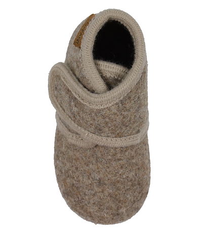En Fant Slippers - Wool - Walnut Melange