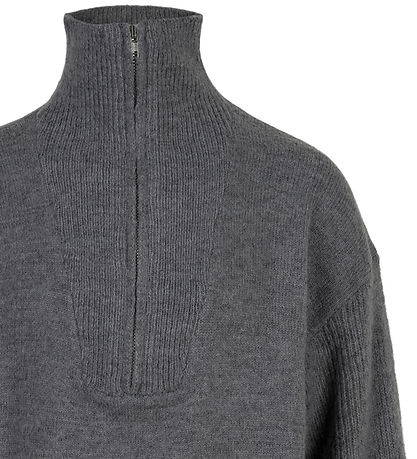 Cost:Bart Blouse - Knitted - CBSabine - Dark Grey Melange