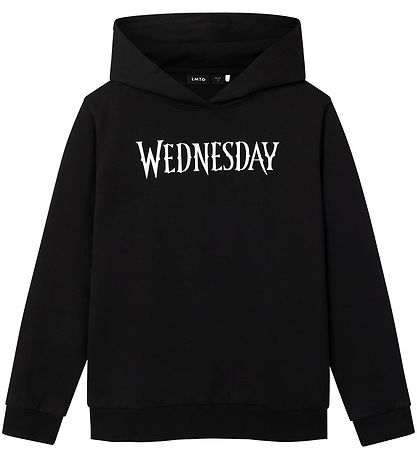 LMTD Hoodie - NlfSille Wednesday - Black