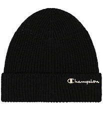 Champion Húfa - Ull/Pólýester - Svart
