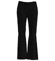 Grunt Velvet Trousers - Liexlip - Black w. Silver Dots