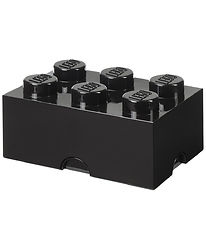 LEGO® Storage Storage Box - 6 Knobs - 37.5x25x18 - Black