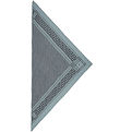 Lala Berlin Scarf - 162x85 - Triangle Monogram M - Grey On Me