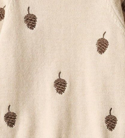 Fliink Blouse - Knitted - Viscose - Benna Cone - Sandshell
