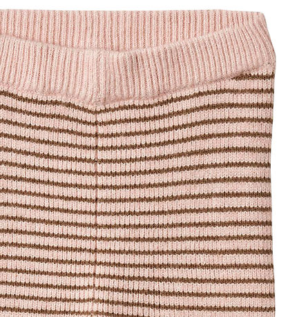 Fliink Leggings - Prjónað - Rib - Benna - Peach Svipu/Hvolpur