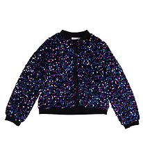 Name It Cardigan - NkfRunica - Black M. Pallíettur