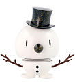Hoptimist Snowman - Medium+ - 10.8 cm - White/Blue
