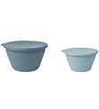 Liewood Bowls - Silicone - Foldable - 2-Pack - Dale - Sea Blue/W