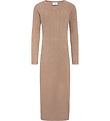 Grunt Dress - Rib - Viscose - Monk - Nature
