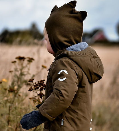 Mikk-Line Balaclava - Wool - 2-layer - Beech w. Dinotacks