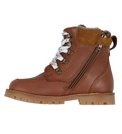 Pom Pom Winter Boots - Tex - Dark Camel
