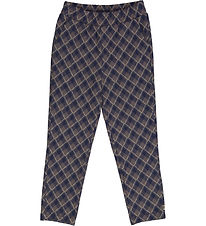 Müsli Buxur - Jacquard - Turn Grey/Nótt Blue/Desert Green